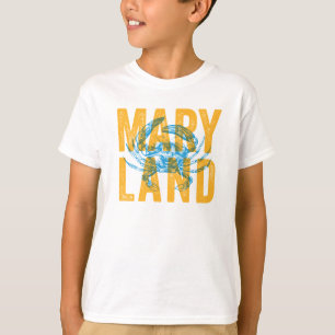 Kindermaryland-Krabben-T-Shirt T-Shirt