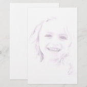 Kindermaske Briefpapier (Vorne/Hinten)