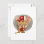 Kindermaus Postkarte (Vorne/Hinten)