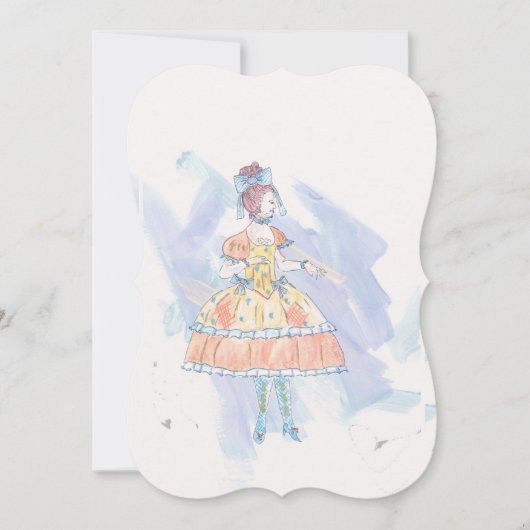 Kindermäuse: Mona Grußkarte Feiertagskarte (Vorderseite)