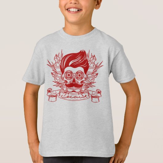 Kindermexikaner (rot) T-Shirt (Vorderseite)