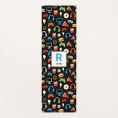 Kindermit Monogramm Videospieltech-PartyGamer Yogamatte (Vorderseite)
