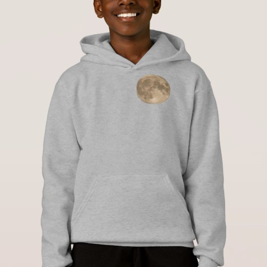 Kindermoon Hoodie Vollmond Kid's Sweatshirts (Vorderseite)