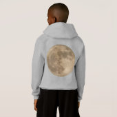 Kindermoon Hoodie Vollmond Kid's Sweatshirts (Schwarz voll)