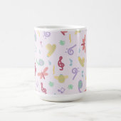Kindermusikmuster Kaffeetasse (Mittel)