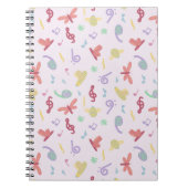 Kindermusikmuster Notizblock (Vorderseite)