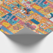 Kindermuster Geschenkpapier (Ecke)