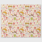 Kindermuster Geschenkpapier (Flach)