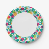 Kindermuster Pappteller (Vorderseite)