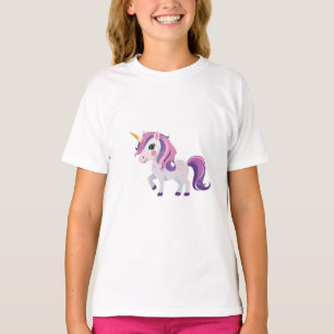 Kindern T-Shirt mit einem Einhorn-Muster