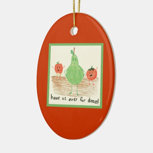 Kindernahrungsmittel Keramik Ornament (Links)