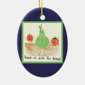 Kindernahrungsmittel Keramik Ornament (Hinten)