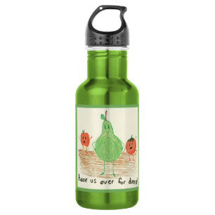 Kindernahrungsmittel-Kunst, Grün Trinkflasche
