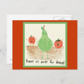 Kindernahrungsmittel Postkarte (Vorne/Hinten)