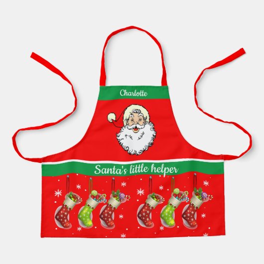 Kindername Helfergebäck mit Mama Schürze (Vorderseite)