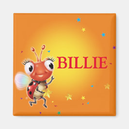 Kindername Ladybug Kühlschrankmagnet