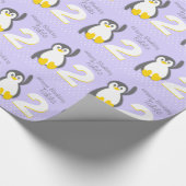 Kindernamensalter 2 niedliche geschenkpapier (Ecke)