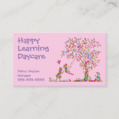 Kindernatur Visitenkarte (Vorderseite)