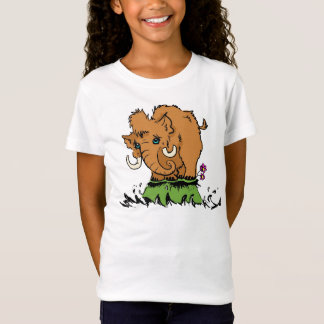 Kinderniedlicher Baby-Mammut-T - Shirt