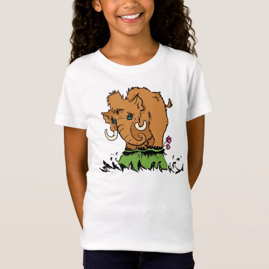Kinderniedlicher Baby-Mammut-T - Shirt (Vorderseite)