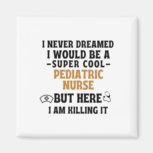 KINDERNURSE MAGNET (Vorne)