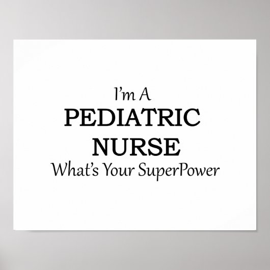 KINDERNURSE POSTER (Vorne)
