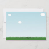 Kinderpark Geburtstagsparty Einladung (Rückseite)