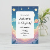 Kinderparteitag Einladung (Stehend Vorderseite)