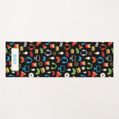 Kinderpersonalisierter Videospieltech-PartyGamer Yogamatte (Vorderseite (Horizontal))