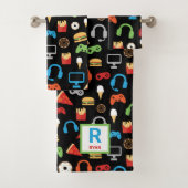 Kinderpersonalisiertes Badhandtuch Set (Insitu)