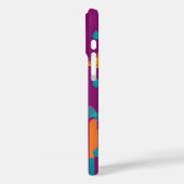 Kinderpfauendesign mit individuelle Name Case-Mate iPhone Hülle (Rückseite / Links)