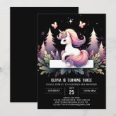 Kinderpferd Einladung (Vorne/Hinten)