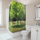Kinderpferde duschen Vorhang (Beispiel)