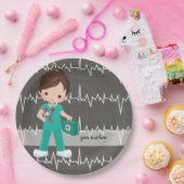 Kinderpflegerin Pappteller (Party)