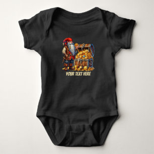 Kinderpirat individuell anpassbar baby strampler