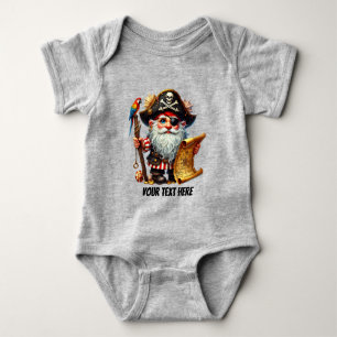 Kinderpirat individuell anpassbar baby strampler
