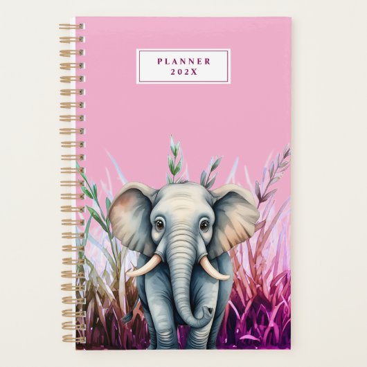 Kinderplaner Elefant Planer (Vorderseite)