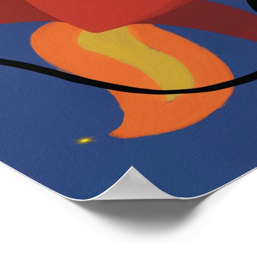 Kinderplaner Poster (Ecke)