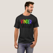 Kinderplatz für Kindergartenlehrer T-Shirt (Vorne ganz)