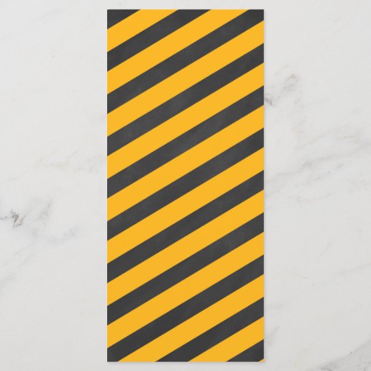 Kinderpolizei Geburtstagsmenü Menükarte (Rückseite)