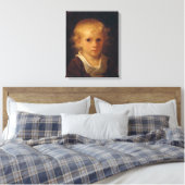 Kinderportrait Leinwanddruck (Insitu (Schlafzimmer))