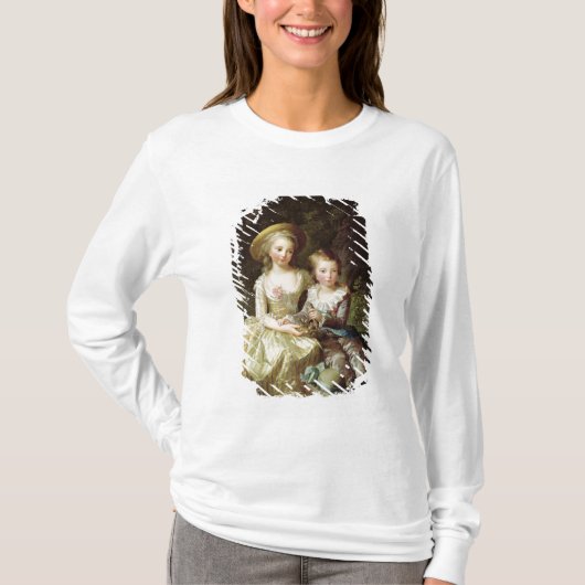 Kinderporträts von Marie-Therese-Charlotte T-Shirt (Vorderseite)