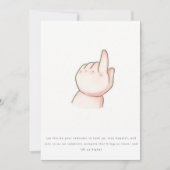 Kinderposter Dankeskarte (Vorderseite)