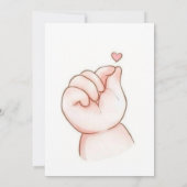 Kinderposter Dankeskarte (Rückseite)