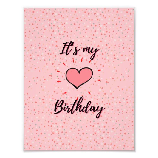 Kinderposter Fotodruck (Vorne)