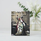 Kinderpostkarte für Santa Disciplines Postkarte (Stehend Vorderseite)