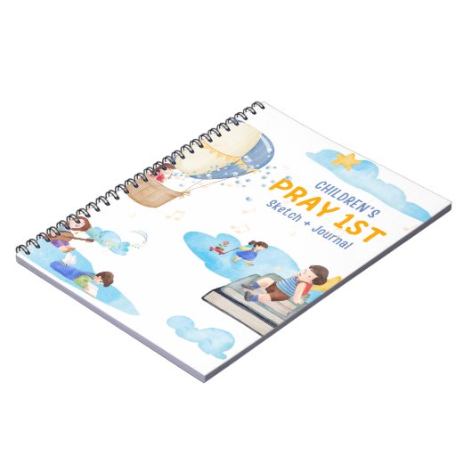 KINDERPRAY 1. SPIRALISCHES NOTEBOOK NOTIZBLOCK (Linke Seite)