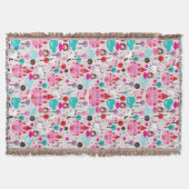 Kinderprinzessinschloss und -Einhorn Decke (Vorderseite)