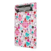 Kinderprinzessinschloss und -Einhorn Mini Klemmbrett (Gewinkelt2)