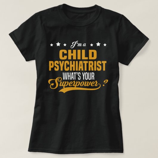 Kinderpsychiater T-Shirt (Design vorne)